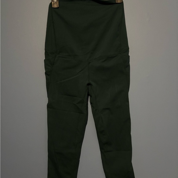 MATERNITY Green Leggings - Picture 1 of 2